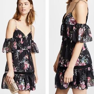 LA Maison Talula Belonging floral mini dress NWT